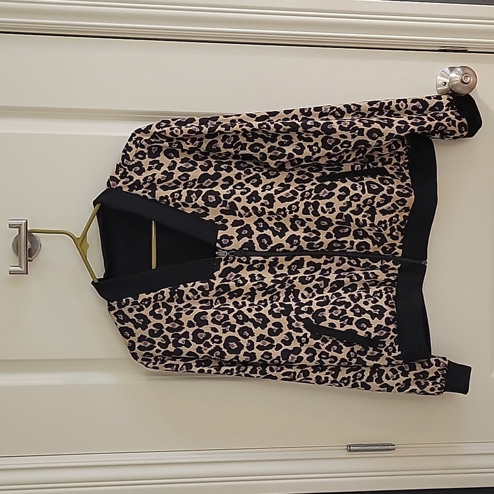 Stella & Dot Bomber style reversible jacket.